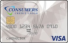 Consumers Visa Platinum Credit Card Low Rate Option Maxrewards